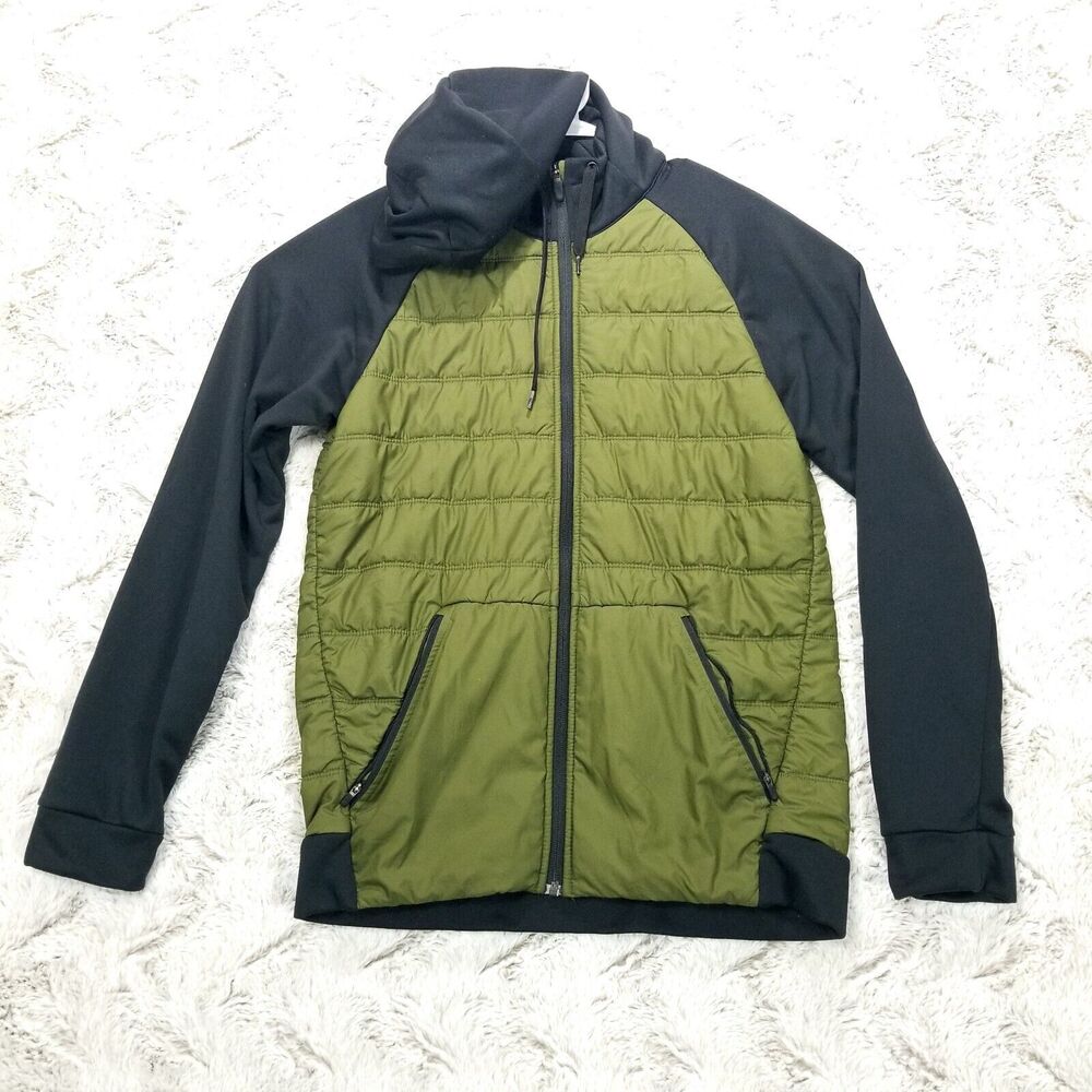 Nike Winterized Therma Training Hoodie Jacket Mens CJ5169 395 Size S - Olive Blk